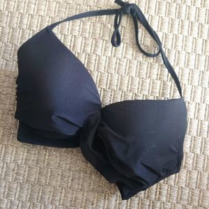 Shade & Shore black criss cross black biki…